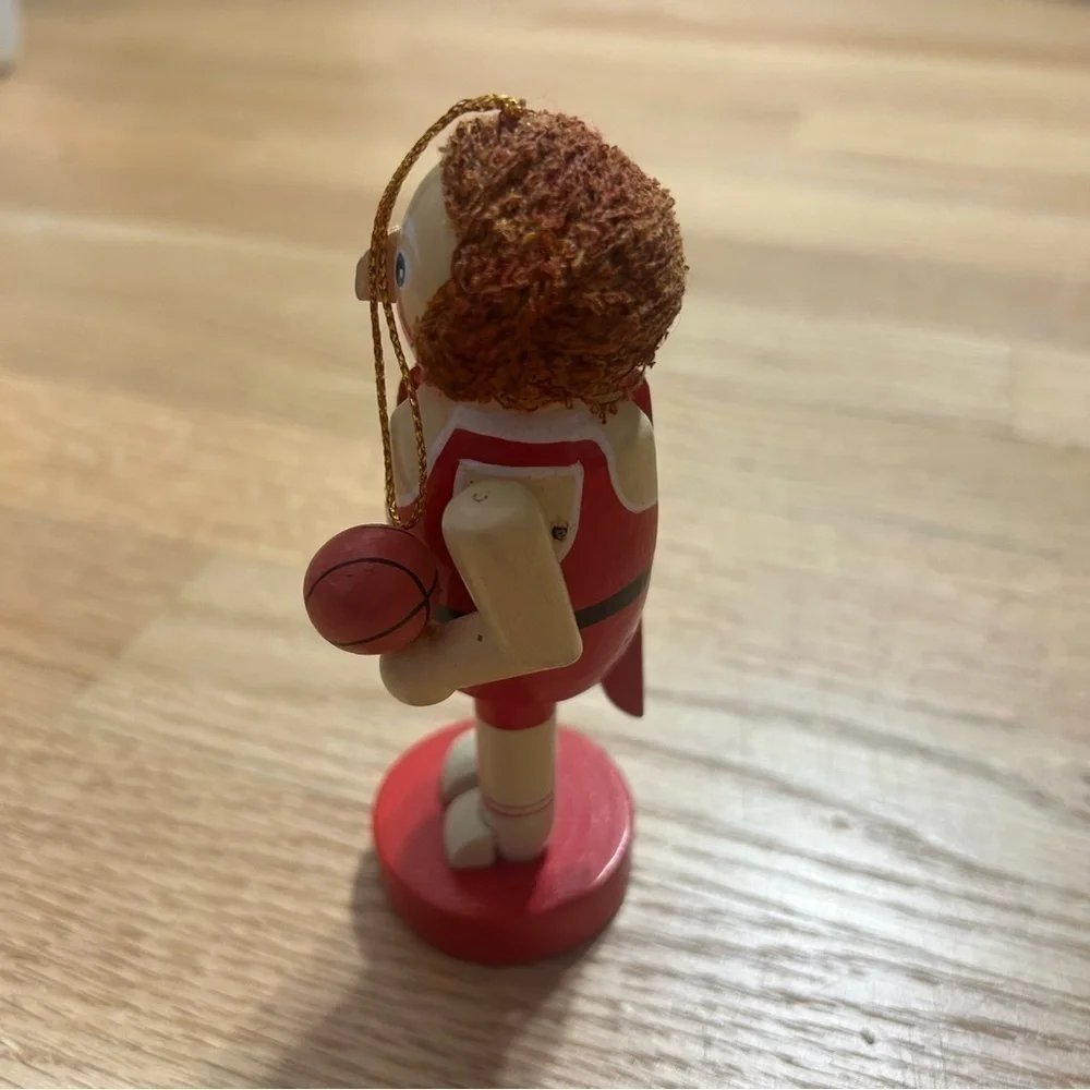 Vintage Basketball Nutcracker Christmas Ornament